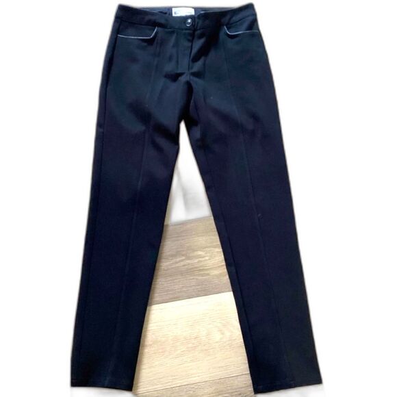 Elliott Warren Women’s Dress Pants. Size 4 Color Black with Double Stitching. - Picture 1 of 10
